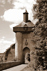 Porte de l'horloge à Château-Renault - Indre-et-Loire