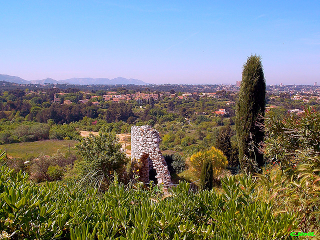 Vue d'Allauch !