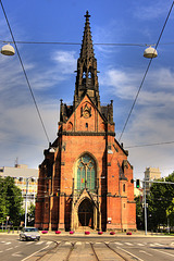 Kostel J.A.Komenského - Red Church