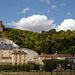 Le château, la mairie et l'église de la Roche-Guyon