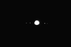 Europa, Io, Jupiter, Ganymede and Callisto