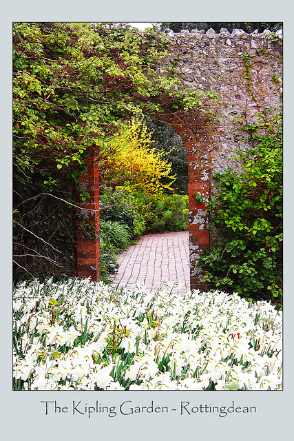 The Kipling Garden  - Rottingdean - 4.4.2014