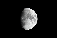 March Moon, handheld shot