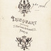 Toussaint-Eugène-Ernest Mocker's autograph at the back