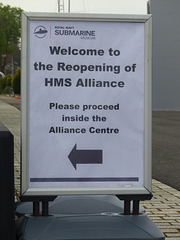HMS Alliance Reopening - 3 April 2014