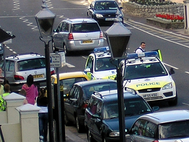 Incident on the Esplanade, Weymouth