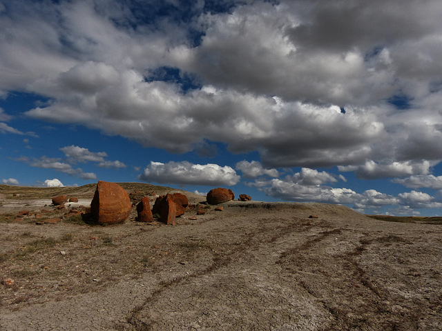 Clouds at Red Rock Coulee