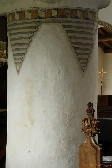 Inside Hawkshead church