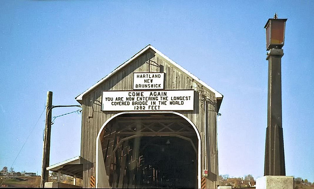 Covered Bridge in New Brunswick