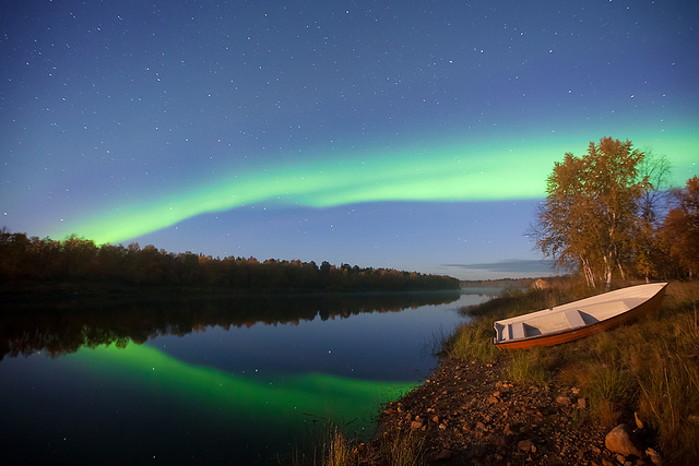 Lumière sur la rivière