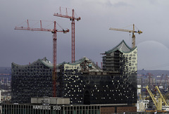 Die Elbphilharmonie - immer noch nicht fertig (Dezember 2011)!