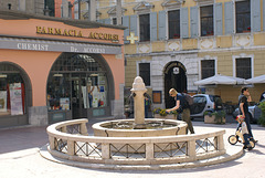 Brunnen in der Altstadt von Riva. ©UdoSm