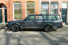 Volvo 240 with holes