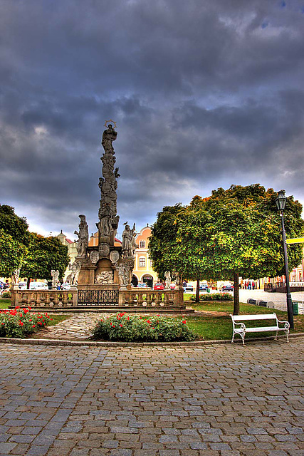 Telč_Marian Column