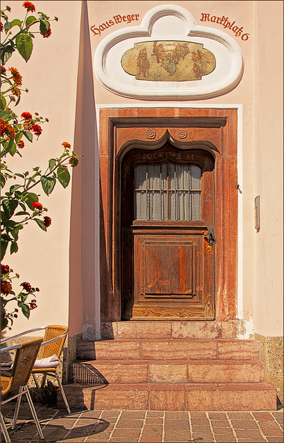 Alte Haustür von Marktplatz 6