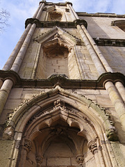 great gate, bury st.edmunds abbey, suffolk