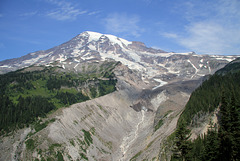 Mount Rainier and Nisqually Glacier