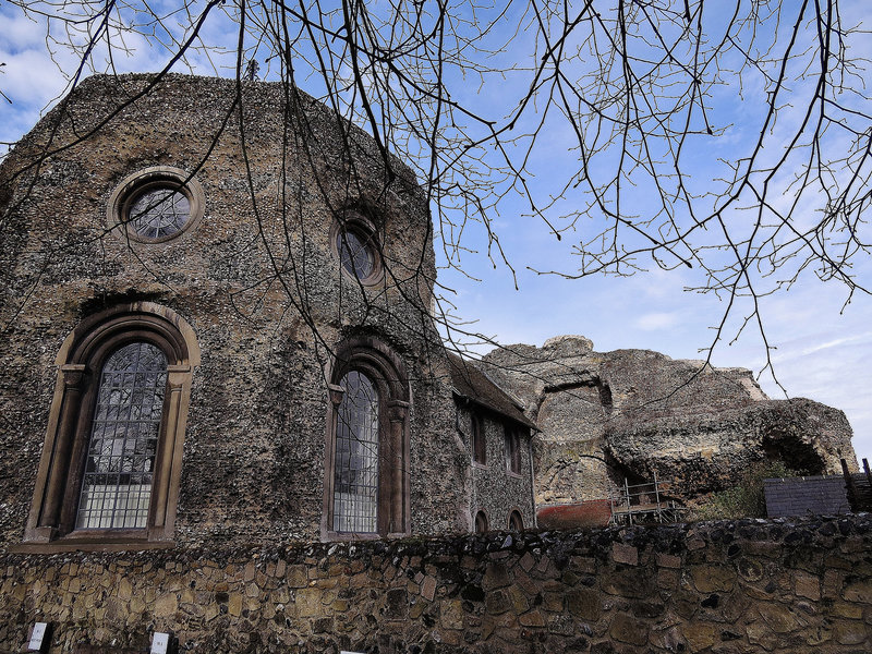 bury st edmunds abbey, suffolk