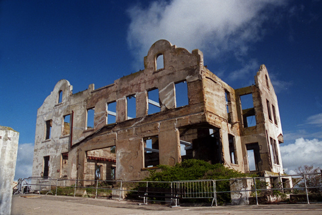 Alcatraz ruins