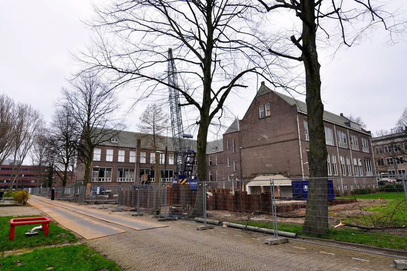 Work on the old Anatomy Lab