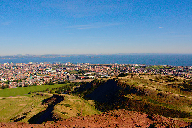 View Of Edinburgh From Arthur's Seat