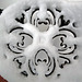 Wrought iron garden seat