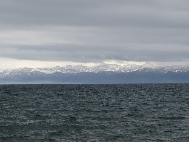 Lac d'Ohrid, samedi 19 avril 2014.