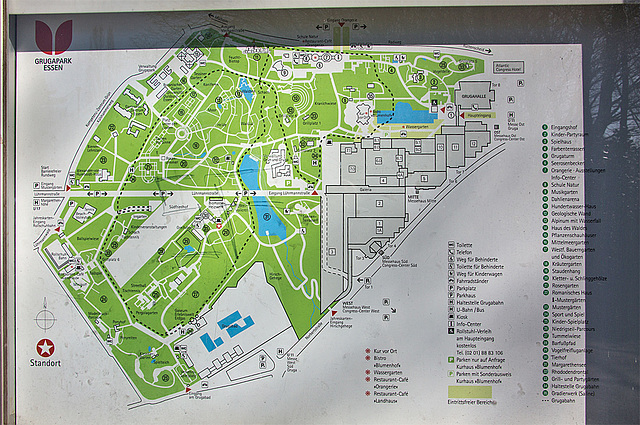 20140310 0809VRAw [D-E] Plan, Gruga-Park, Essen