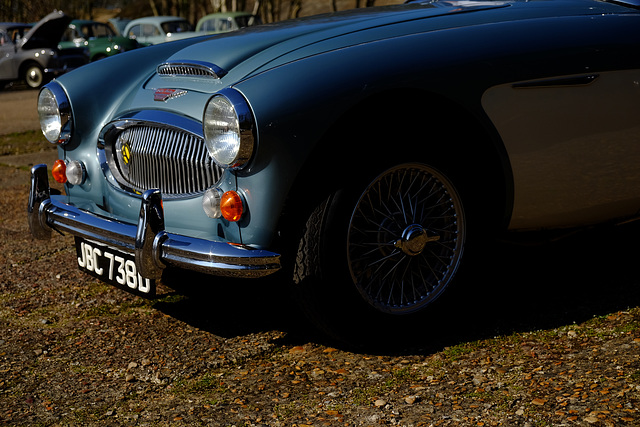 Brooklands Fuji X-T1 Austin Healey 3000 1