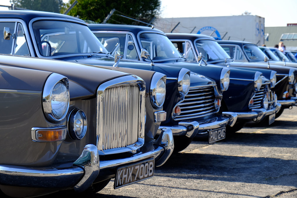 Brooklands Fuji X-T1 Princess Vanden Plas and Farina-bodied Austin and Morris