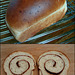 (Half recipe) 100% Whole Wheat Cinnamon Swirl Bread