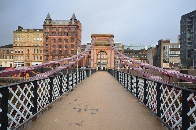 Portland Street Suspension Bridge, Glasgow