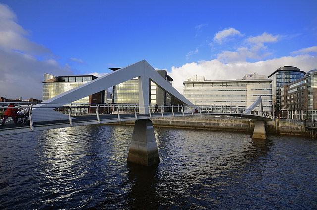 Tradeston (Squiggly) Bridge, Glasgow