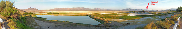 Tecopa Panorama with The Second Wind