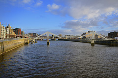 Tradeston (Squiggly) Bridge, Glasgow