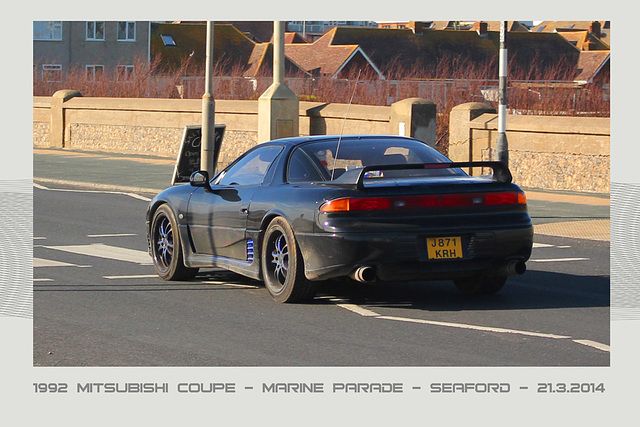 1992 Mitsubishi Coupe - Seaford - 21.3.2014