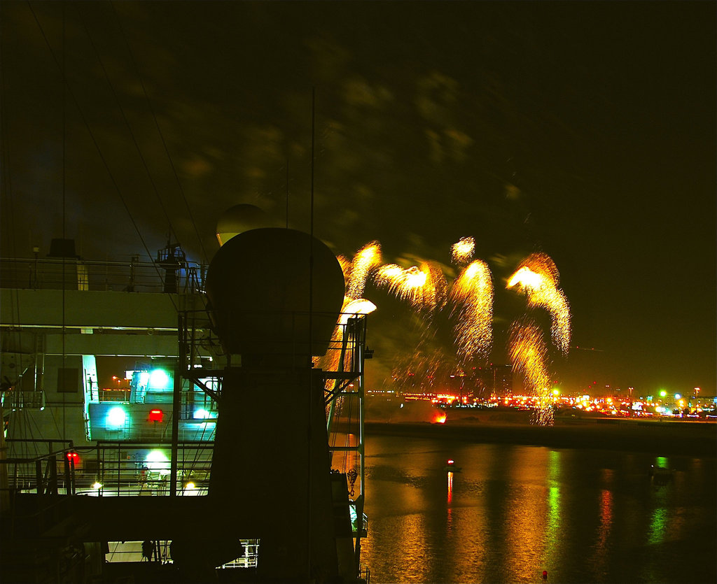 Dubai fireworks