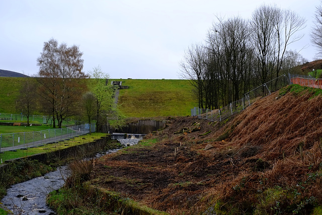 Hurst Reservoir Dam