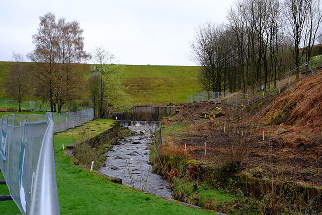 Hurst Reservoir Dam