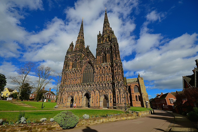 Lichfield Cathedral, Staffordshire