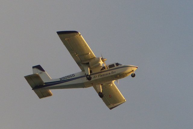 N905GD departing Isla Grande - 6 March 2014