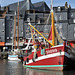 Dans le Vieux-Bassin d'Honfleur