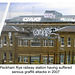 Peckham Rye station graffiti - 8.11.2007