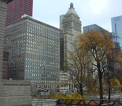 McCormick Building (L), Metropolitan Tower (R)