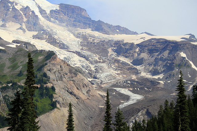 Nisqually Glacier from Glacier Vista