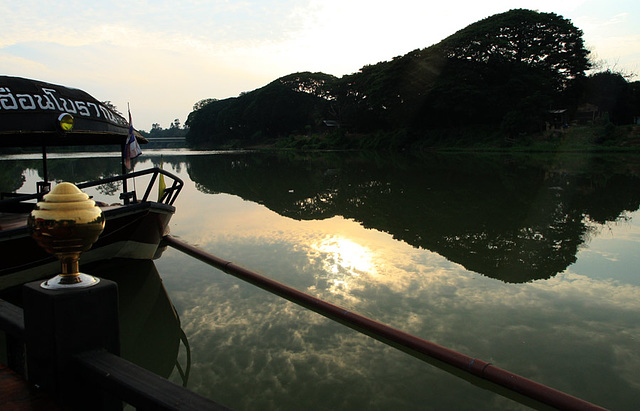 River sunset