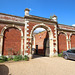 Entrance Stable Courtyard, Lynford Hall, Norfolk