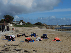 la gym à la plage