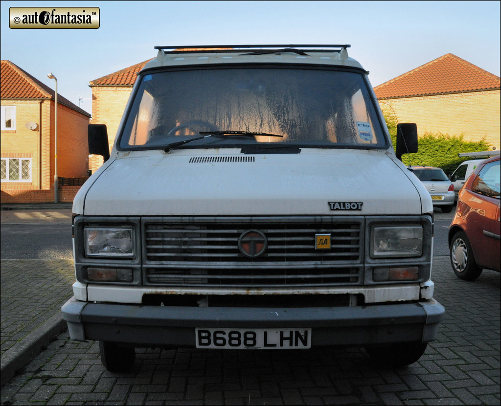 1984 Talbot Express Campervan - B688 LHN