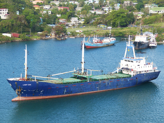 Lady Zai at Castries - 11 March 2014